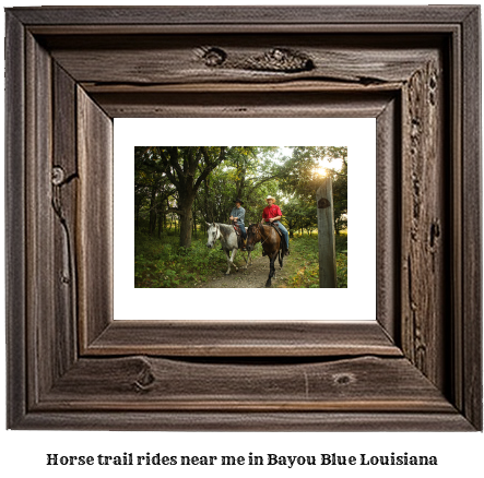 horse trail rides near me in Bayou Blue, Louisiana